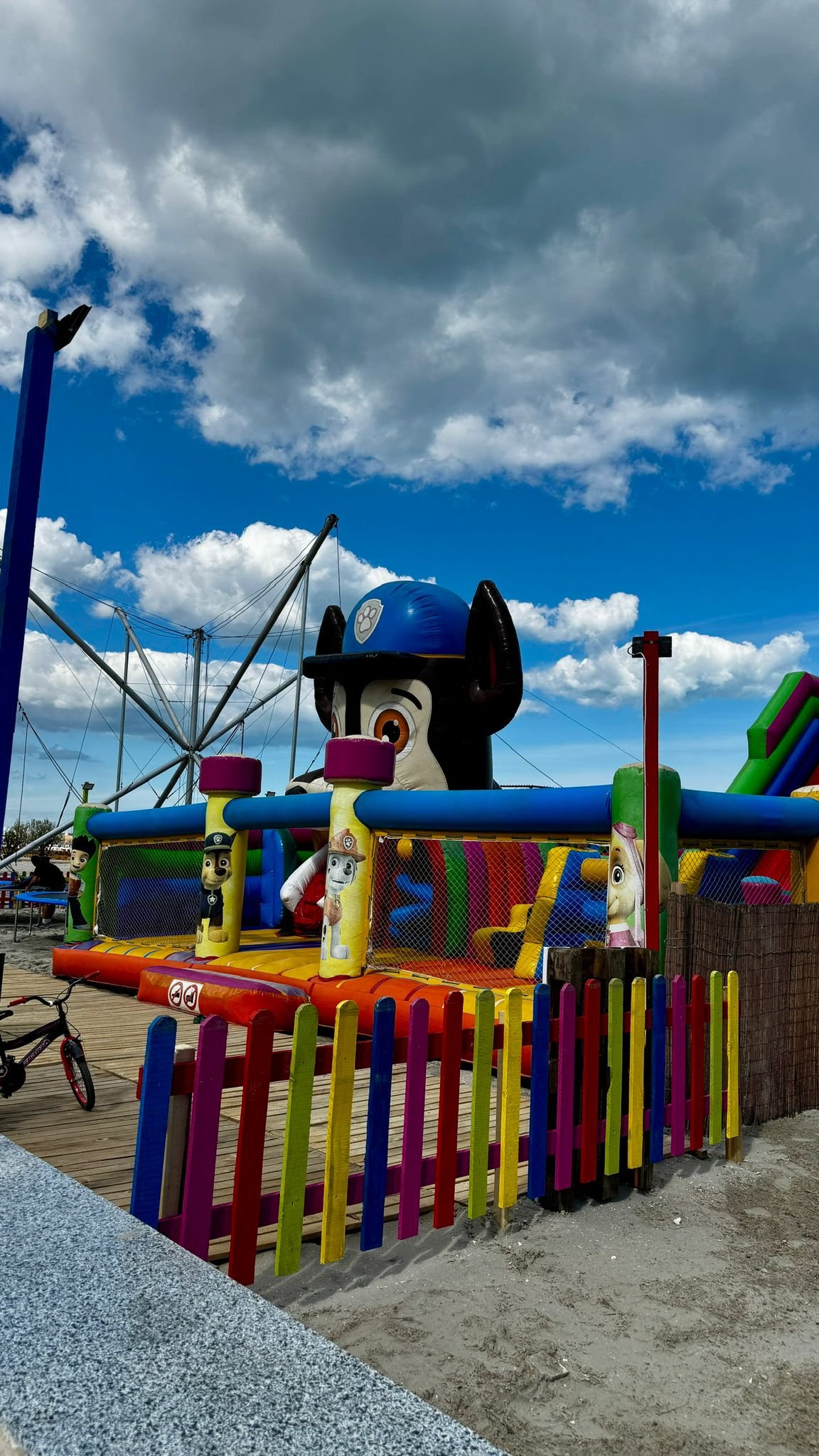 Spielplatz am Strand von Mamaia